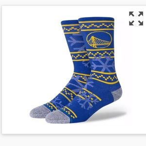 STANCE Golden State Warriors NBA Frosted Crew  NWT